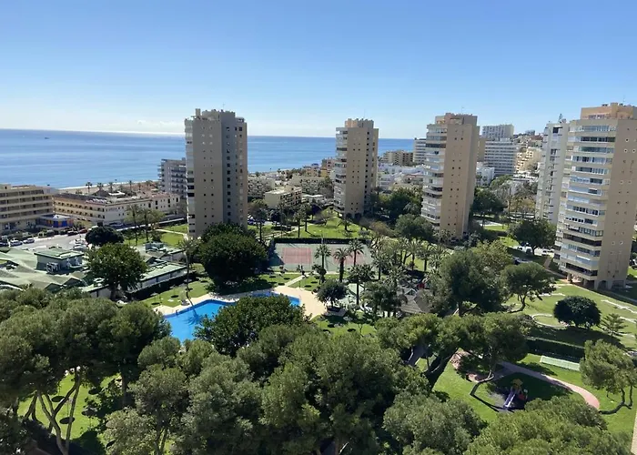 Playamar, Vistas Al Mar Con Terraza * Торремолинос